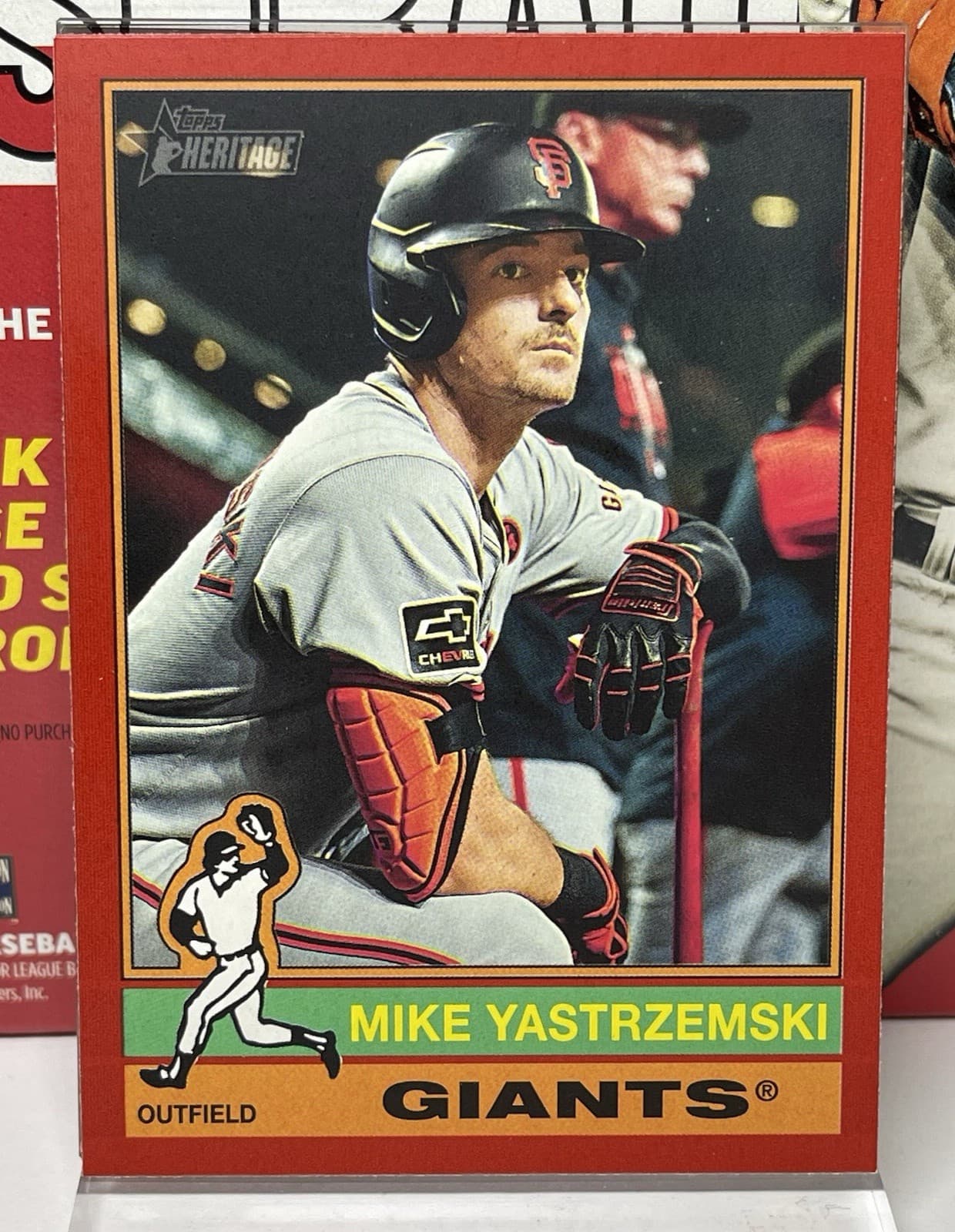 Mike Yastrzemski 2025 Topps Heritage