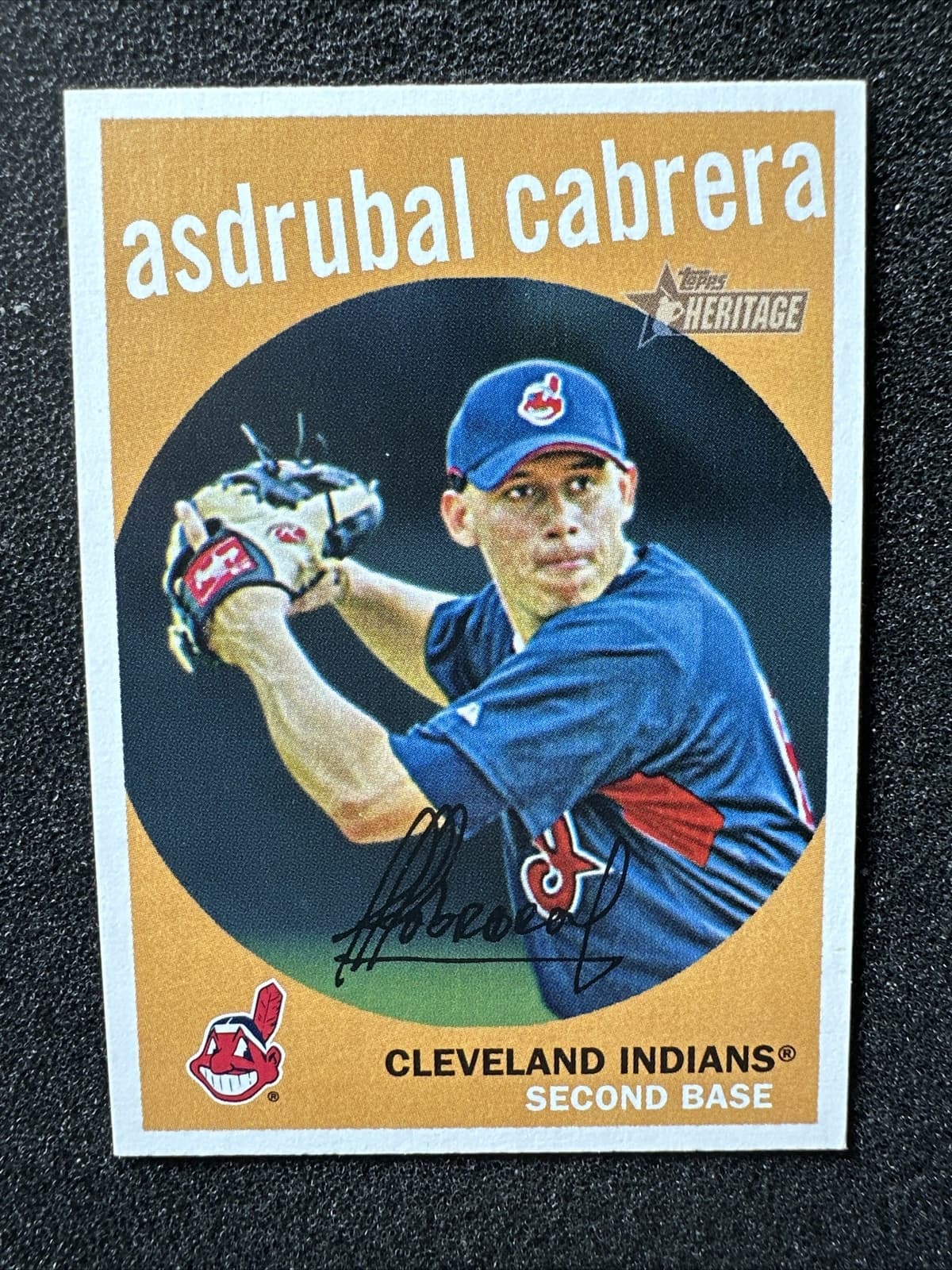 Cleveland Indians 2008 Topps Heritage 2008 Topps Heritage