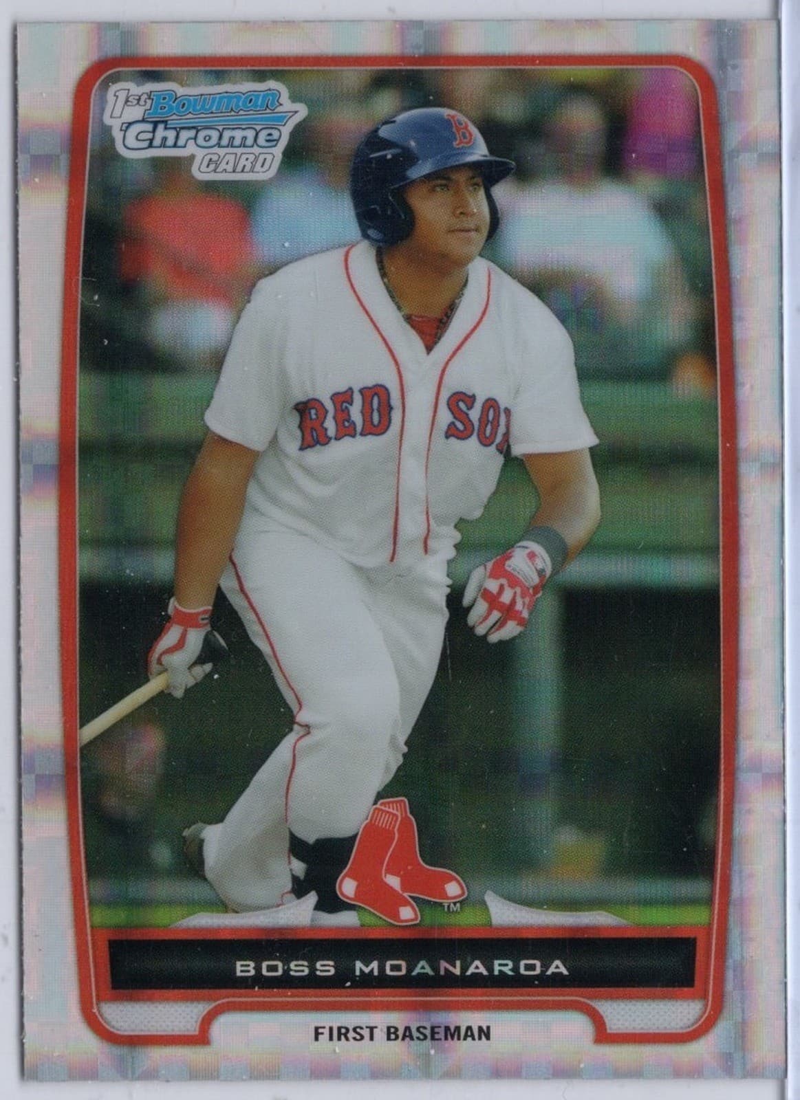 Xfractor Boss Moanaroa 2012 Bowman Chrome 2012 Bowman Chrome xfractor