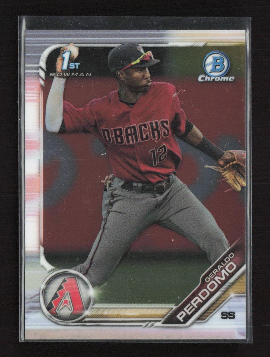 Geraldo Perdomo Arizona 2019 Bowman Chrome 2019 Bowman Chrome