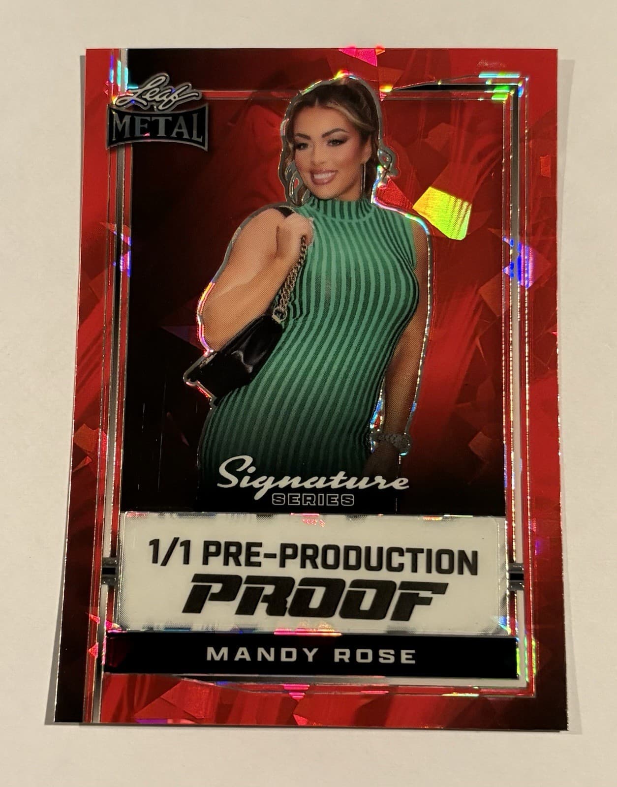 Metal Mandy Rose 2024 Leaf 2024 Leaf