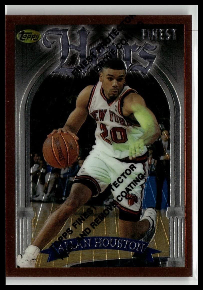 Finest Allan Houston 1996 Unknown