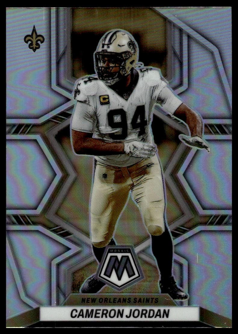 Cameron Jordan Silver 2022 Panini Mosaic 2022 Panini Mosaic silver