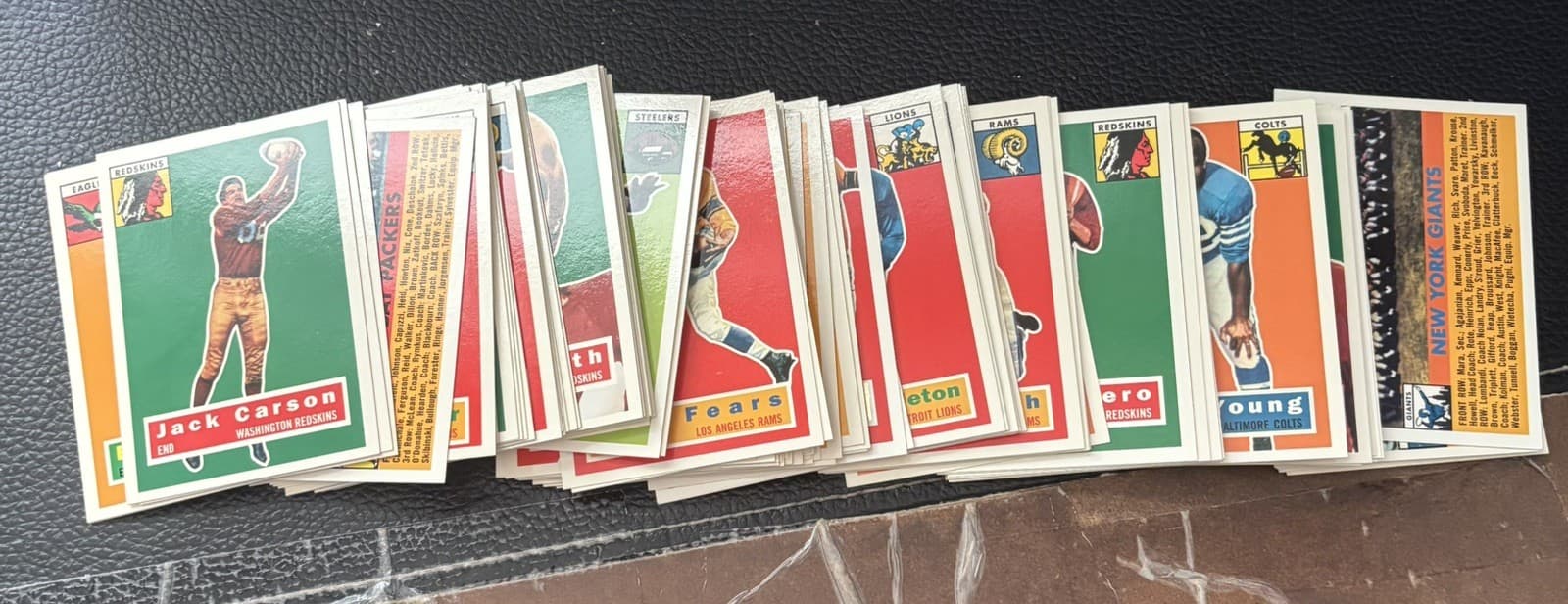 Football Archives The 1956 Topps