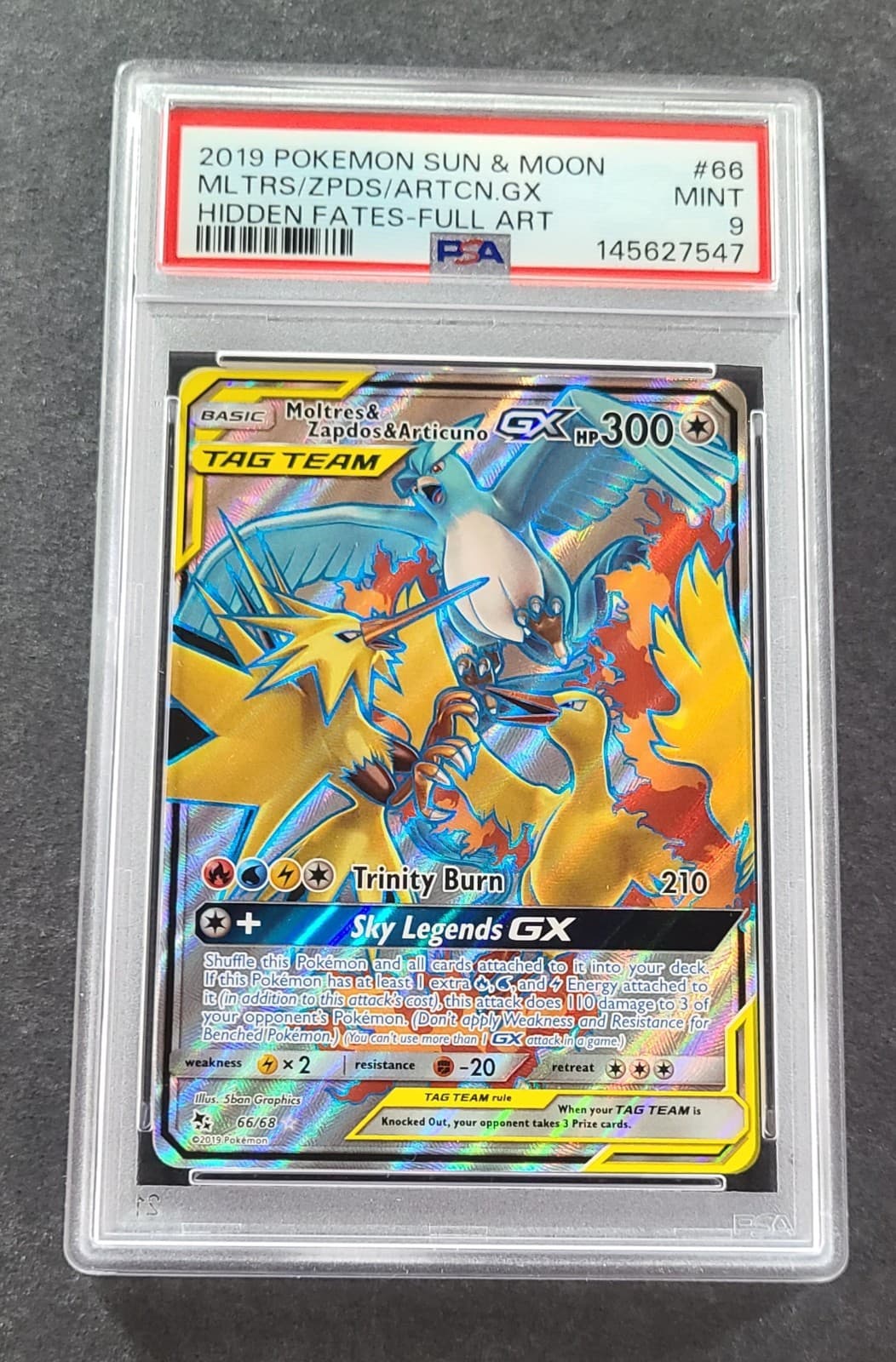 Moltres & Zapdos & Articuno-GX #66