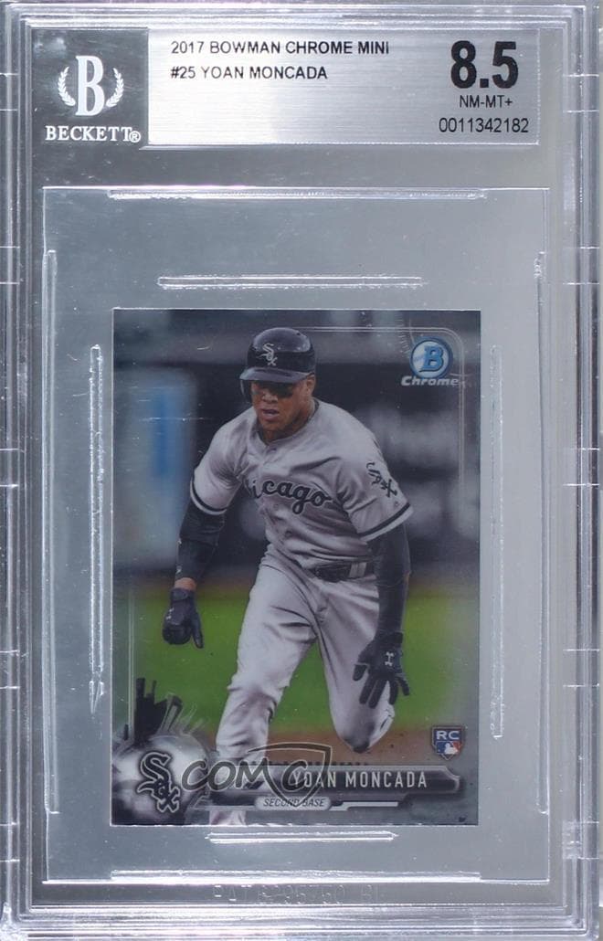 Yoan Moncada trading card