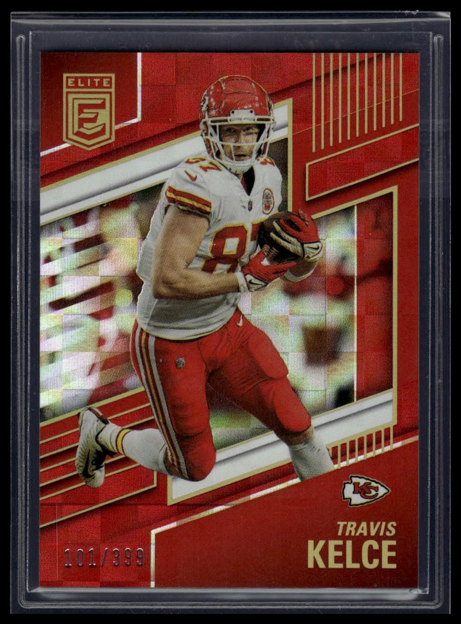 Elite Travis Kelce 2022 Donruss 2022 Donruss red