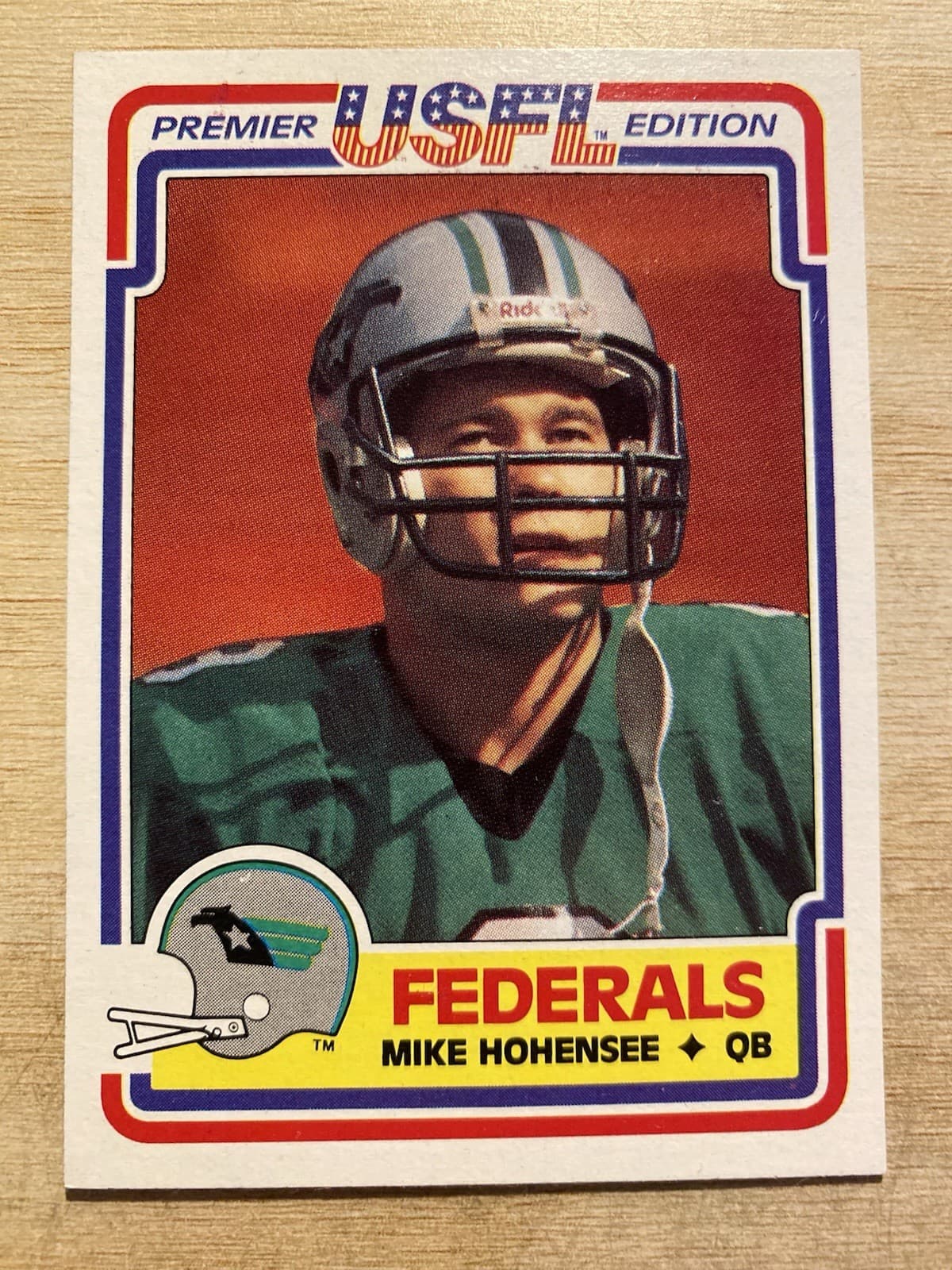 Football Mike Hohensee 1984 Topps 1984 Topps