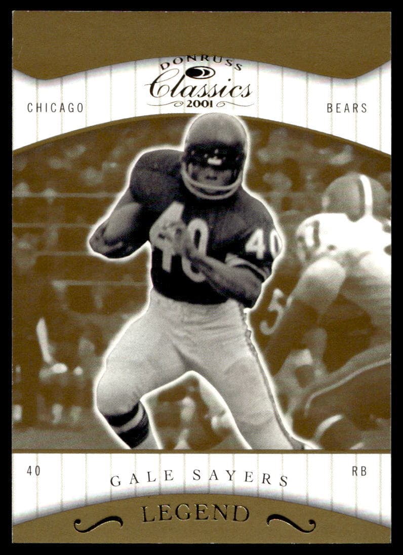 Classics Gale Sayers 2001 Donruss 2001 Donruss