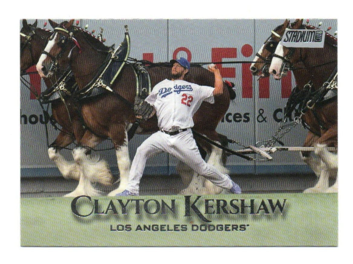 Clayton Kershaw Los 2019 Stadium Club