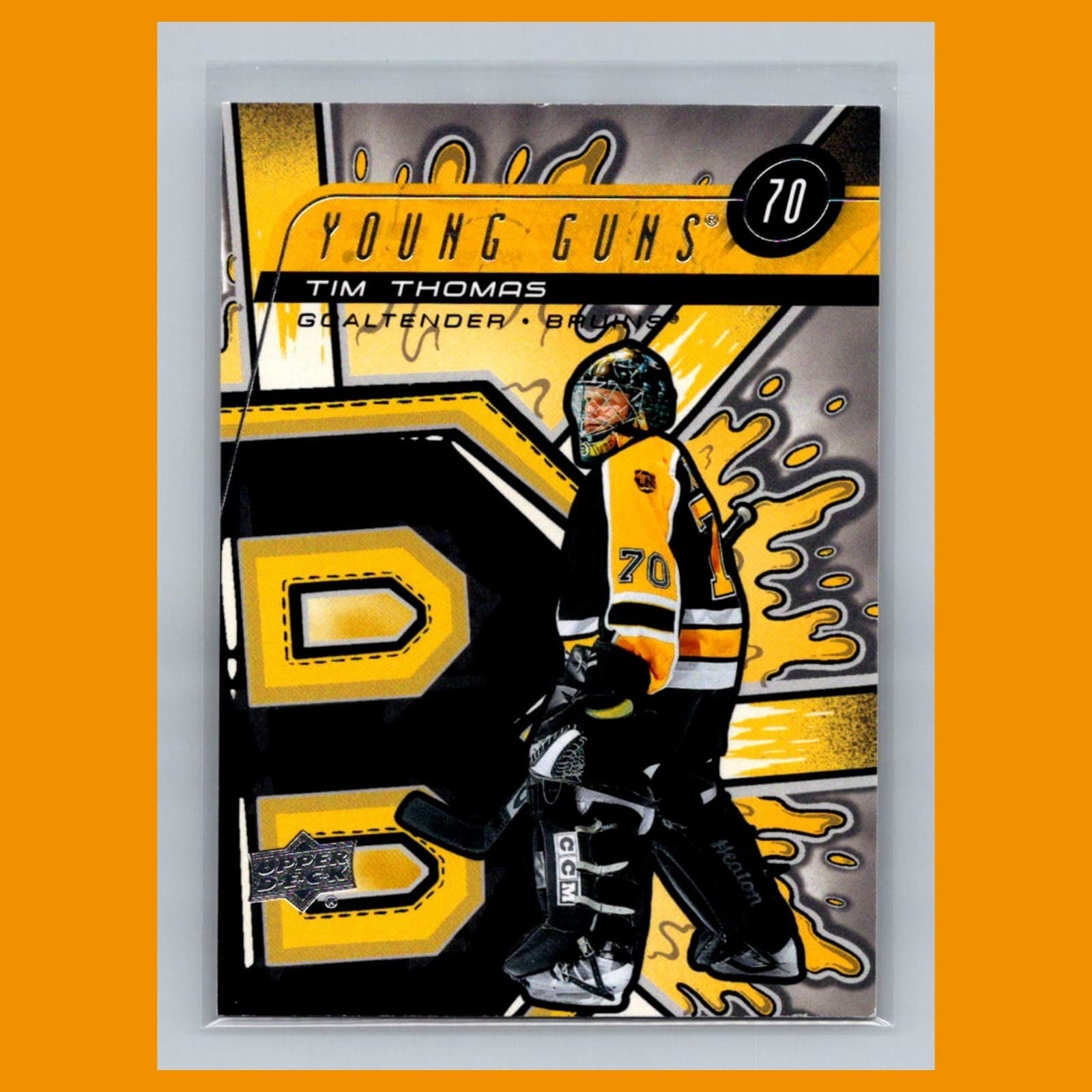 Tim Thomas trading card