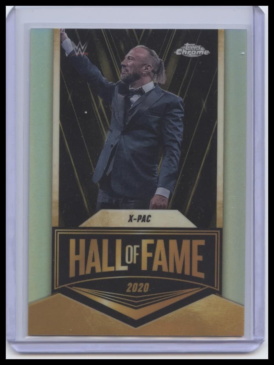 WWE Hall of Fame X-PAC HOF 2025 Topps Chrome 2025 Topps Chrome