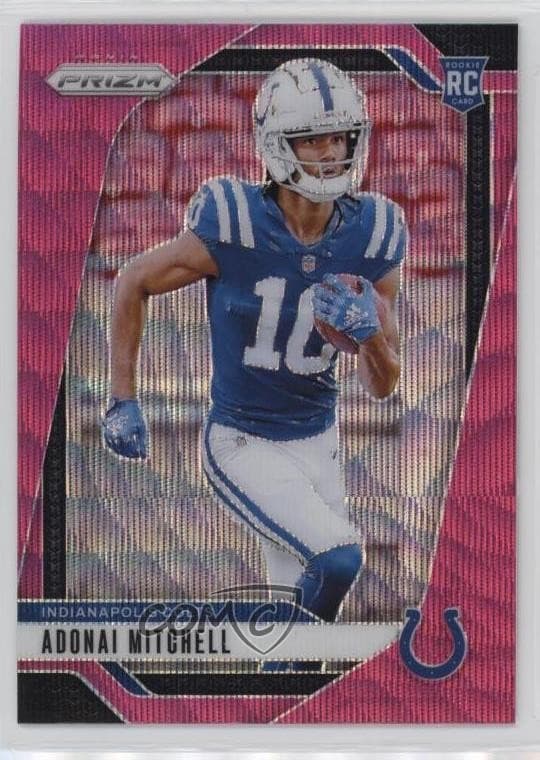 Adonai Mitchell trading card