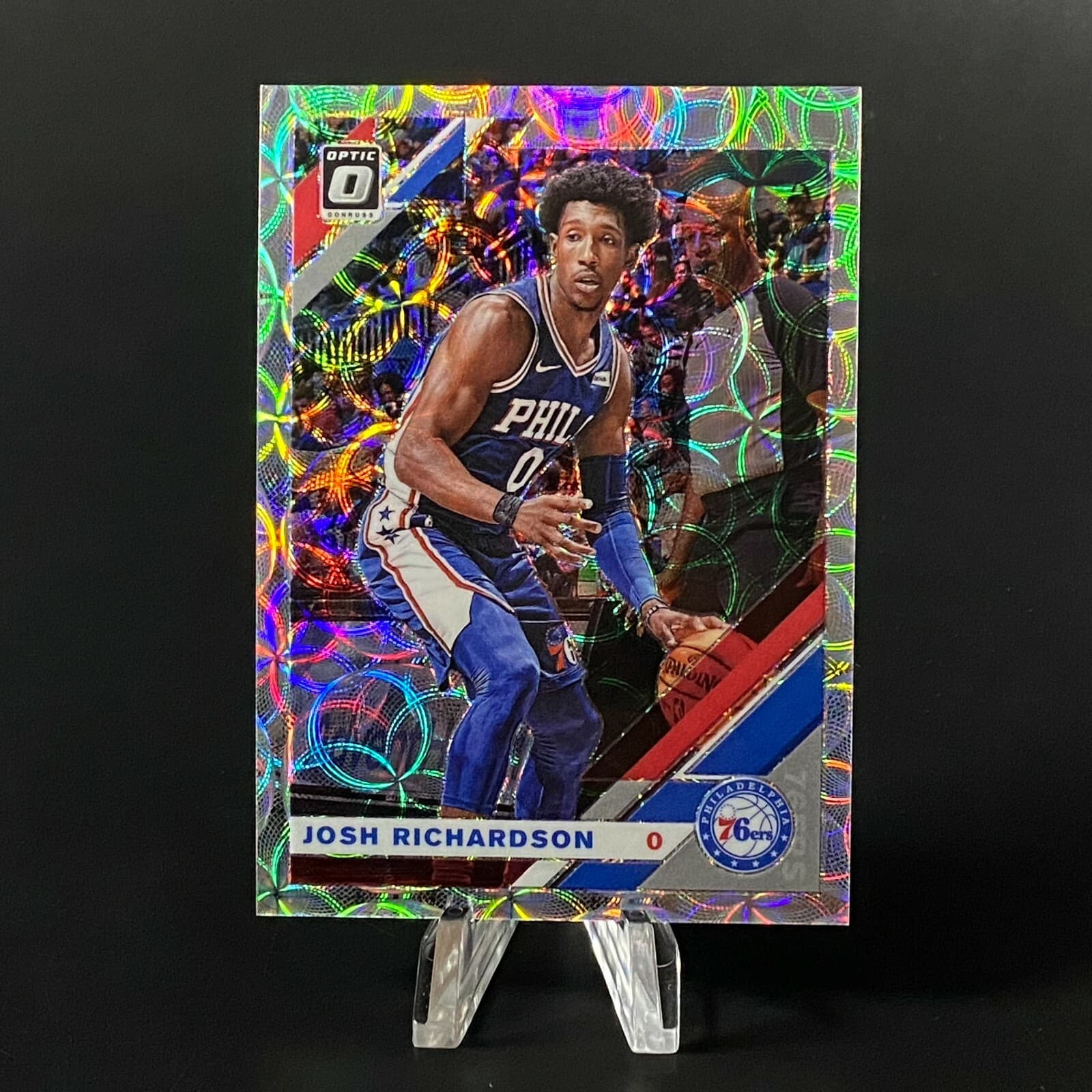 Josh Richardson 2019 Donruss Optic 2019 Donruss Optic holo-scope-silver