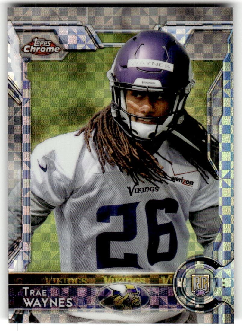 Trae Waynes Xfractors 2015 Topps Chrome