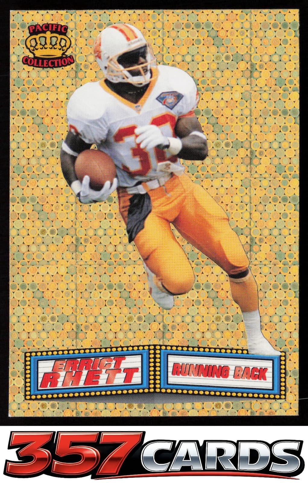 Football Errict Rhett 1994 Pacific 1994 Pacific