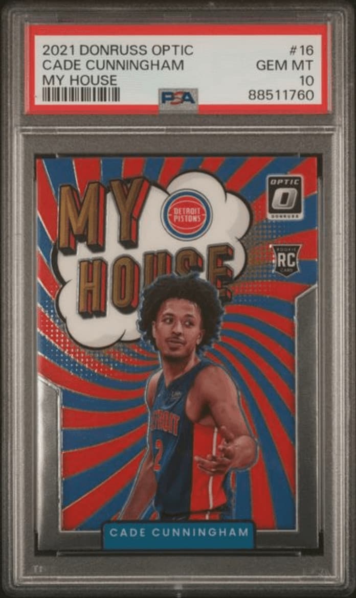 Cade Cunningham My 2021 Donruss Optic 2021 Donruss Optic