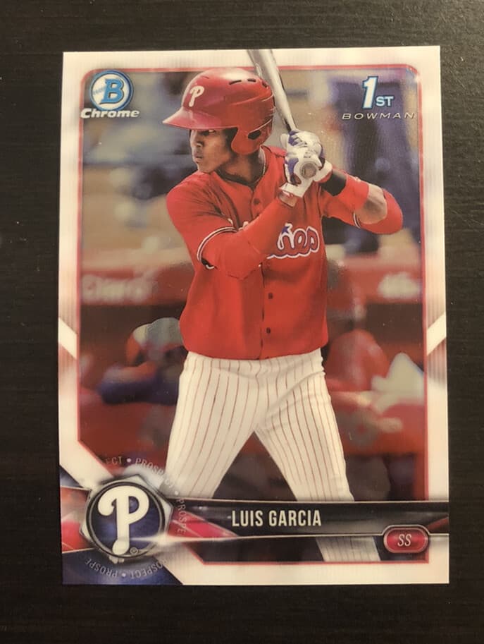 Luis Garcia Prospects 2018 Bowman Chrome 2018 Bowman Chrome