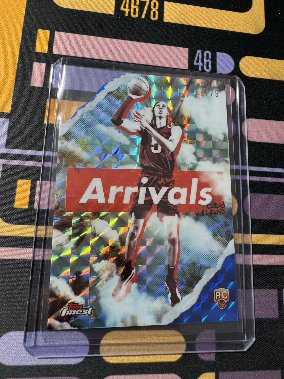 Basketball Geometric Arrivals 2025 Topps Finest 2025 Topps Finest