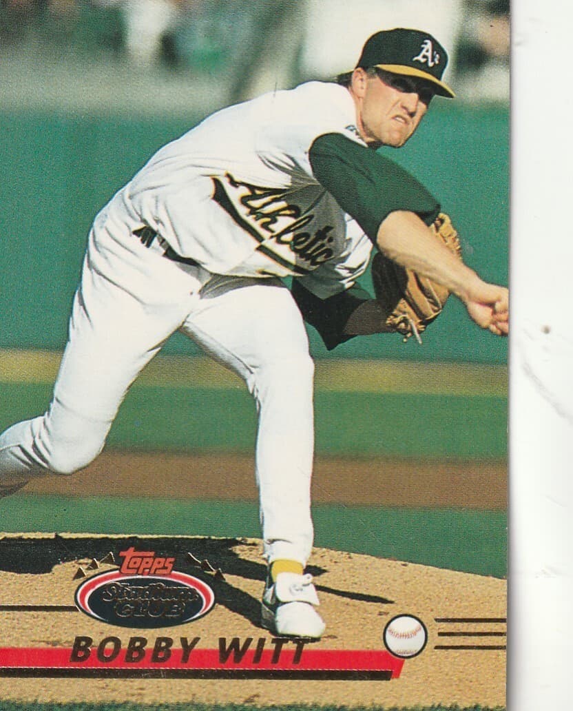 Bobby Witt 1993 Topps Stadium Club 1993 Topps Stadium Club