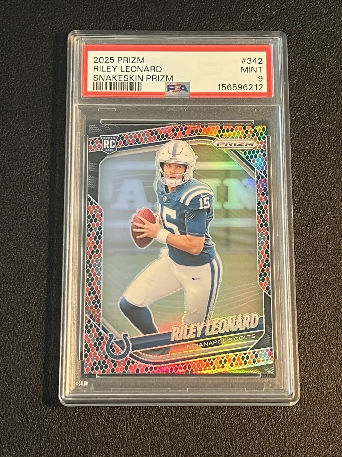 RILEY LEONARD SNAKESKIN 2025 Panini Prizm 2025 Panini Prizm