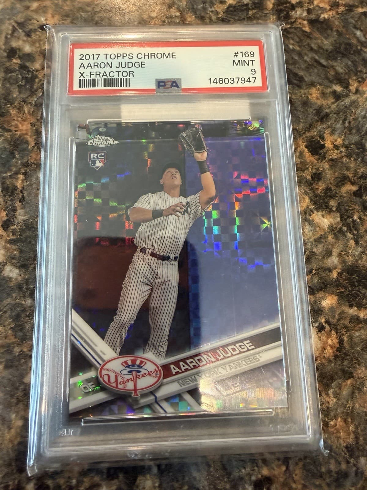 Aaron Judge 2017 Topps Chrome