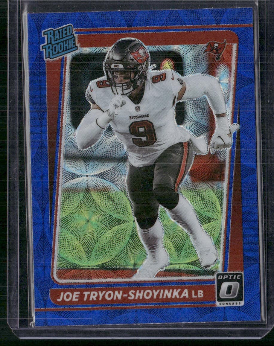 Joe Tryon 2021 Donruss Optic 2021 Donruss Optic blue-scope