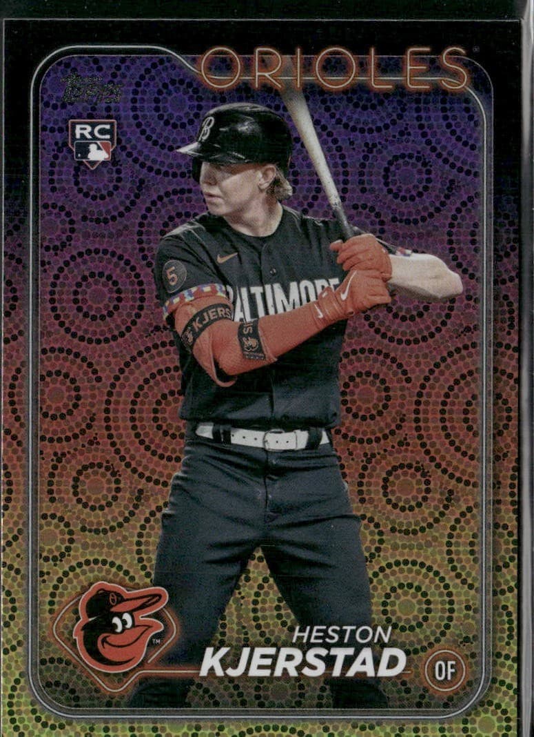 Holiday Heston Kjerstad 2024 Topps 2024 Topps