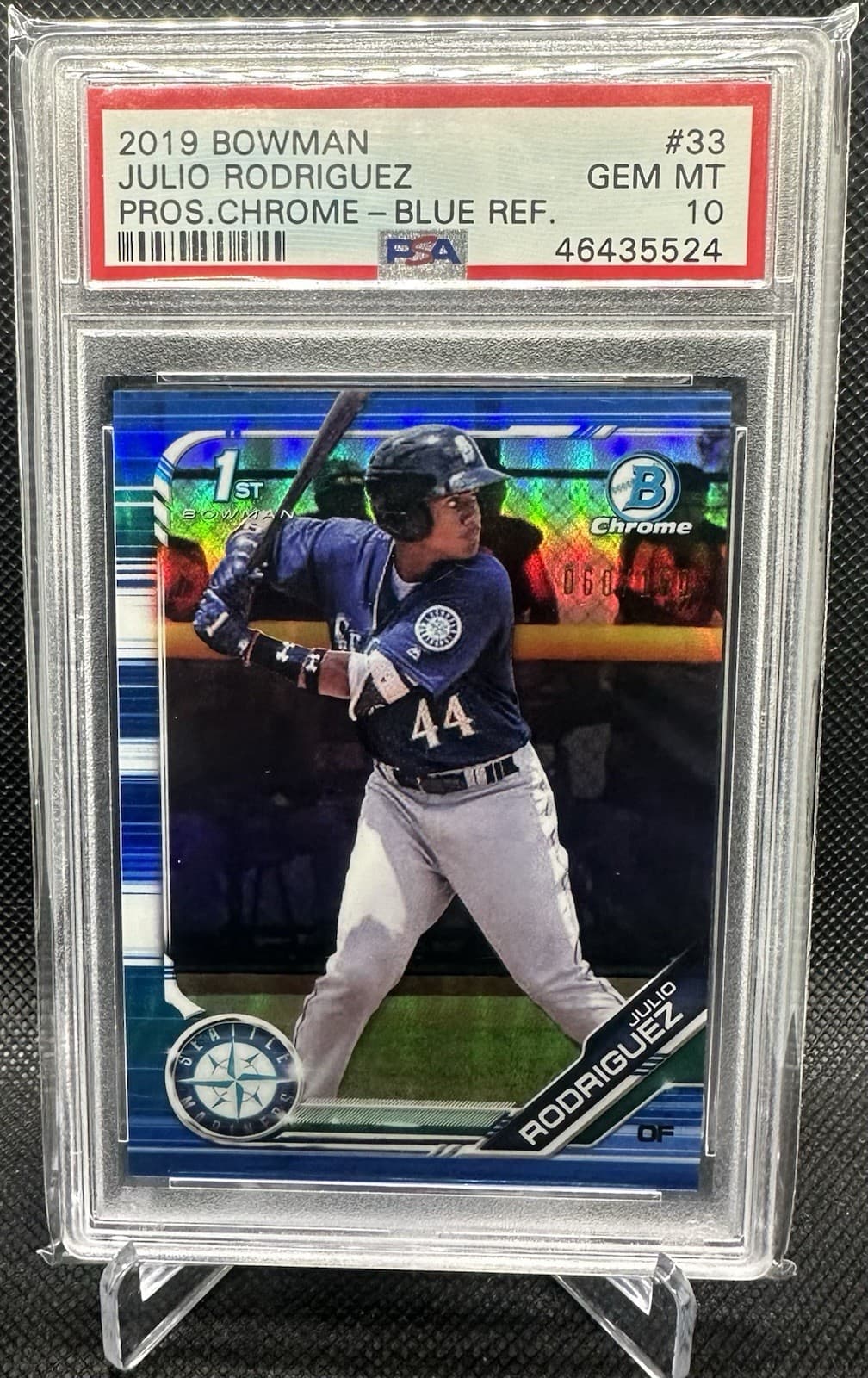Prospects Julio Rodriguez 2019 Bowman Chrome 2019 Bowman Chrome