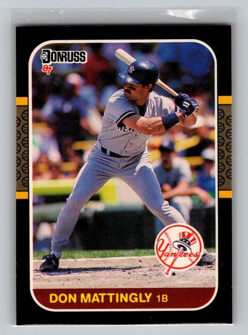 Don Mattingly New 1987 Donruss