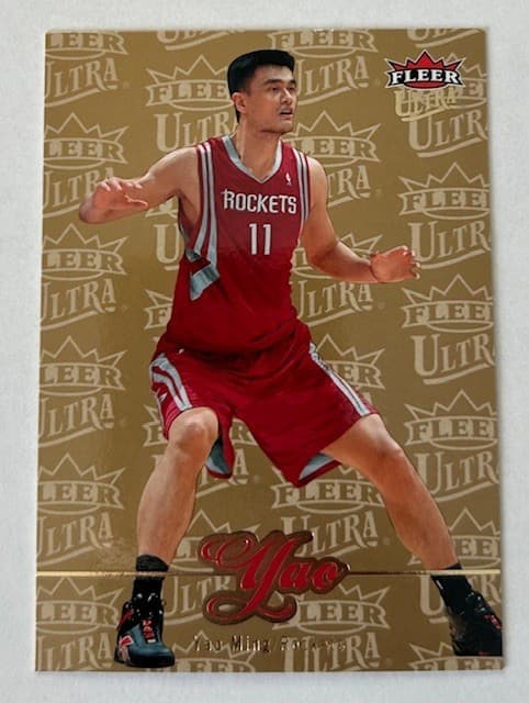 Yao Ming Gold 2007 Fleer Ultra