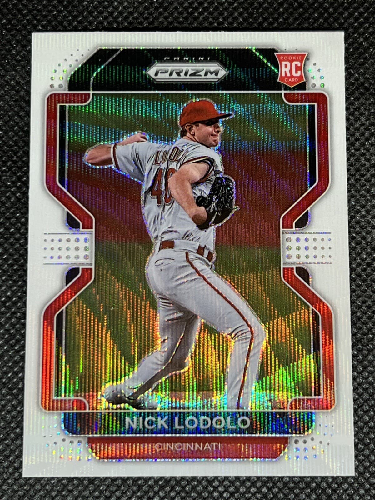 Baseball NICK LODOLO WHITE WAV 2022 Panini Prizm 2022 Panini Prizm