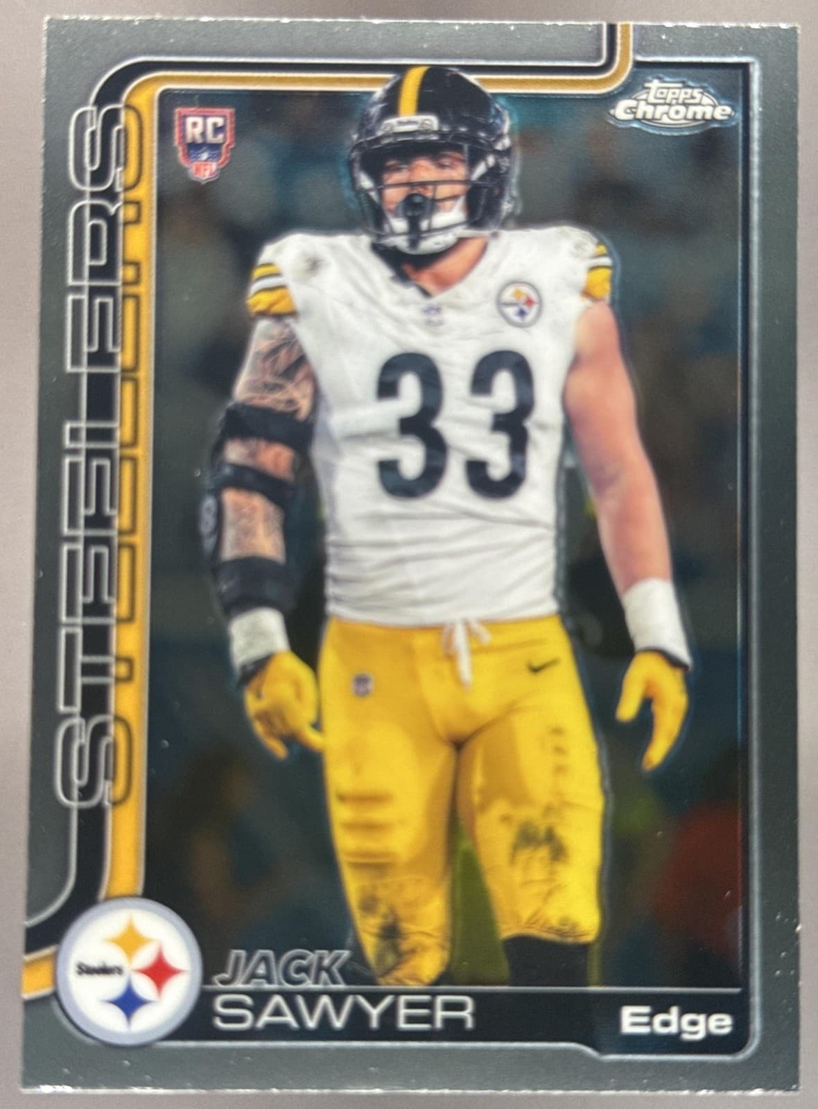 Football Jack Sawyer 2025 Topps Chrome