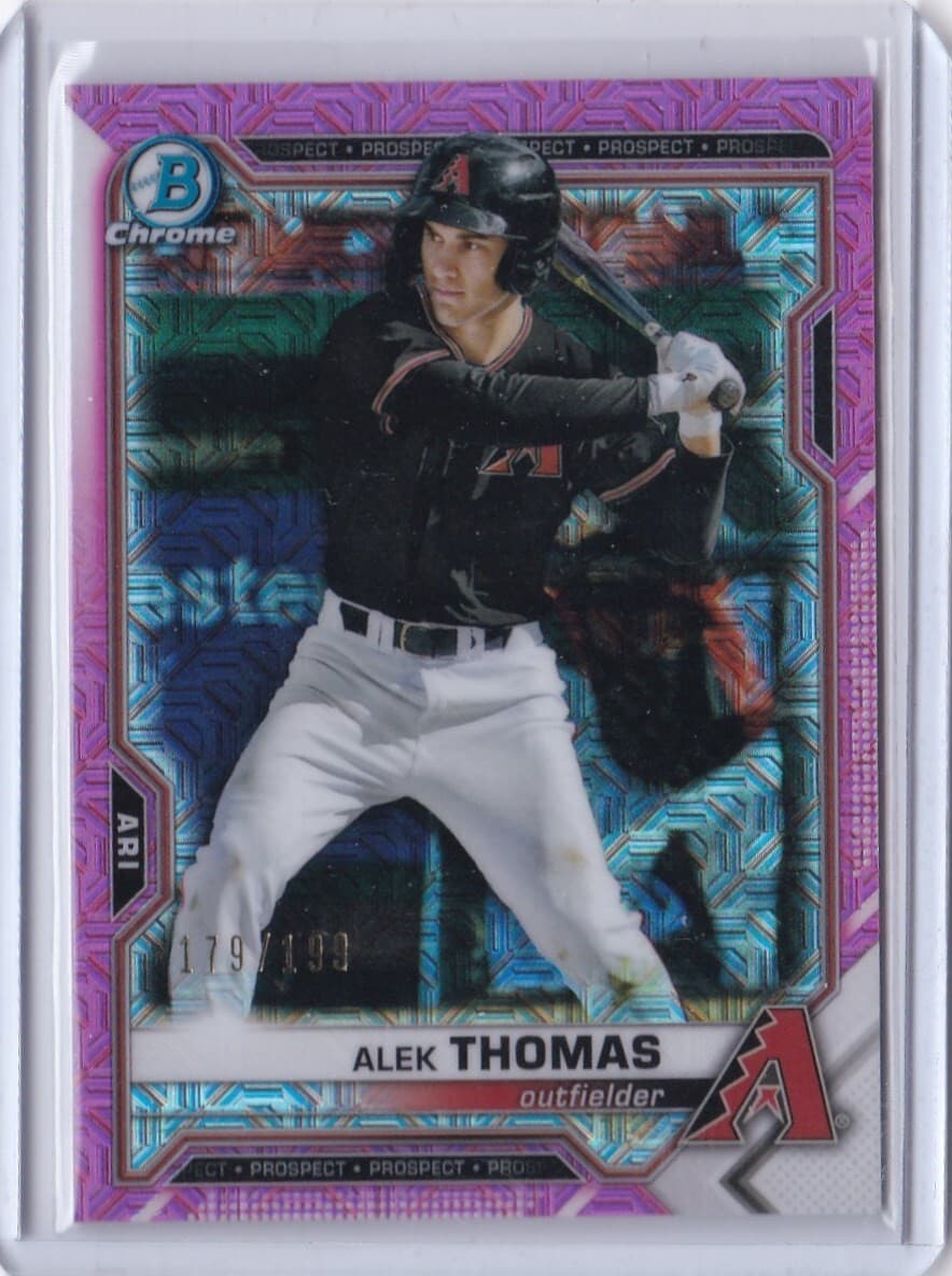 Prospects Pink Alek 2021 Bowman Chrome 2021 Bowman Chrome