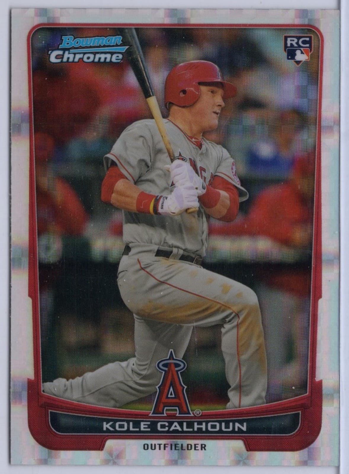 Xfractor Kole Calhoun 2012 Bowman Chrome 2012 Bowman Chrome