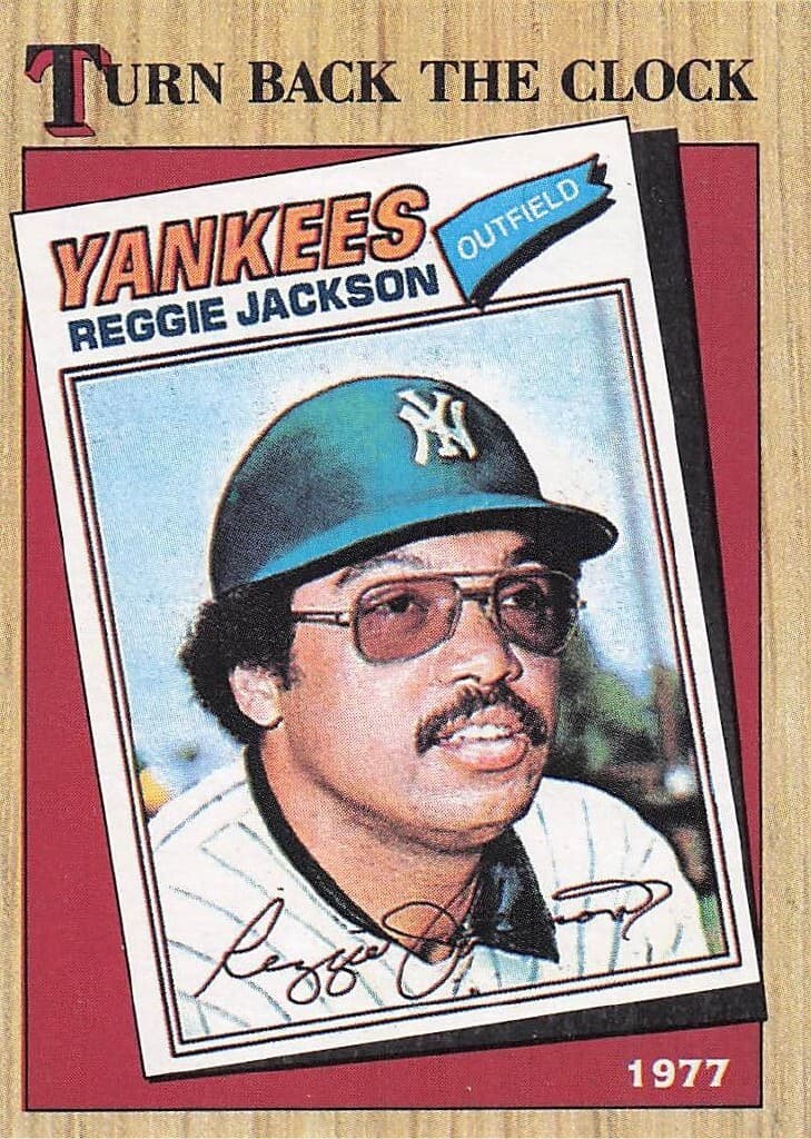 Turn Back 1987 Topps