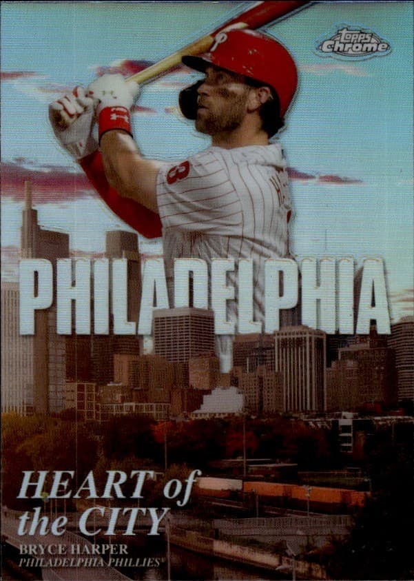 Bryce Harper Heart 2022 Topps Chrome 2022 Topps Chrome