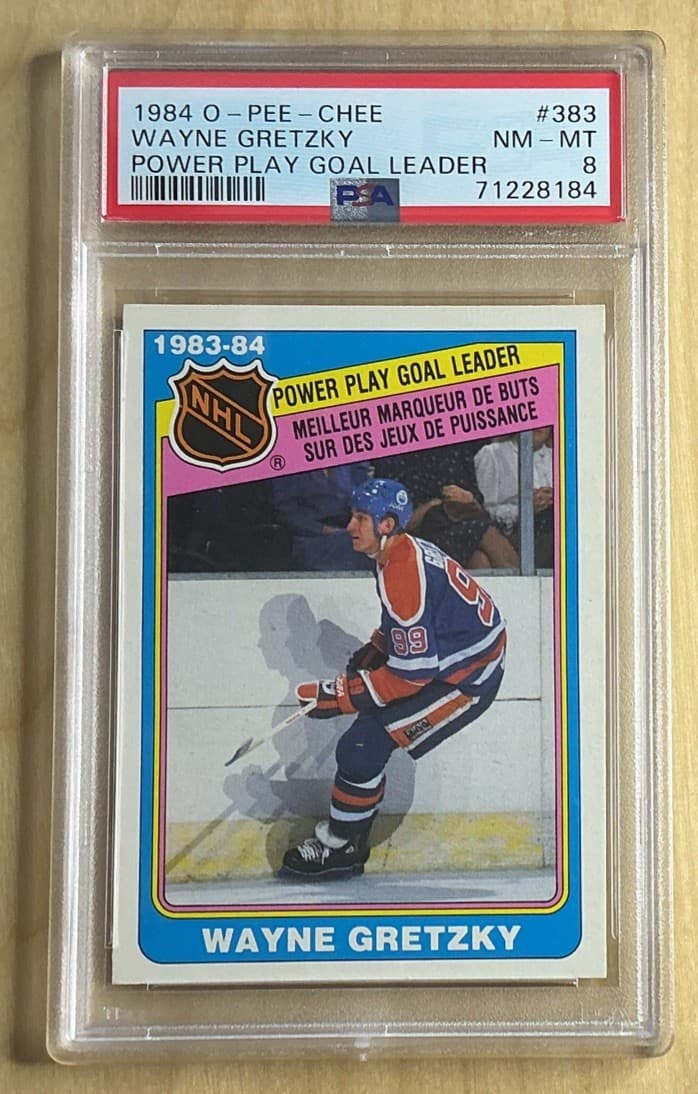 Wayne Gretzky 1984 topps