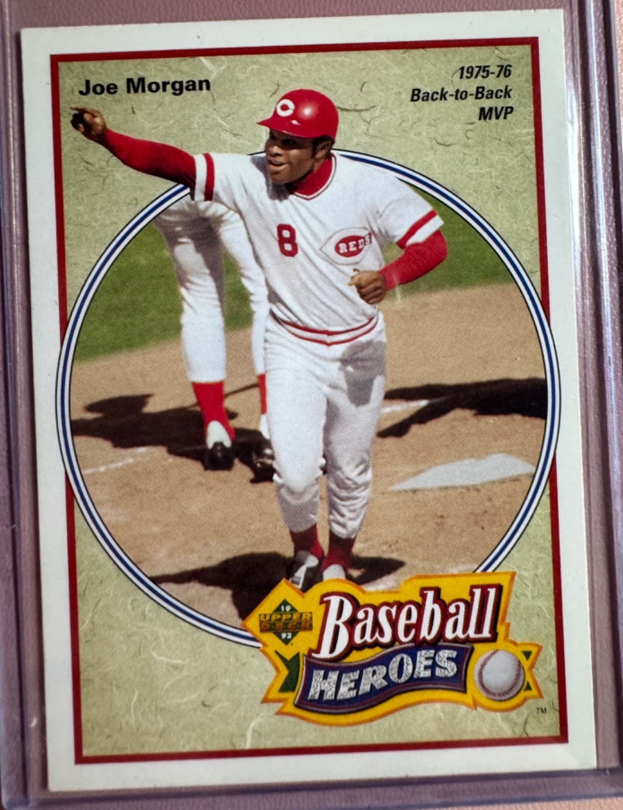 Baseball Joe Morgan 1992 Upper Deck