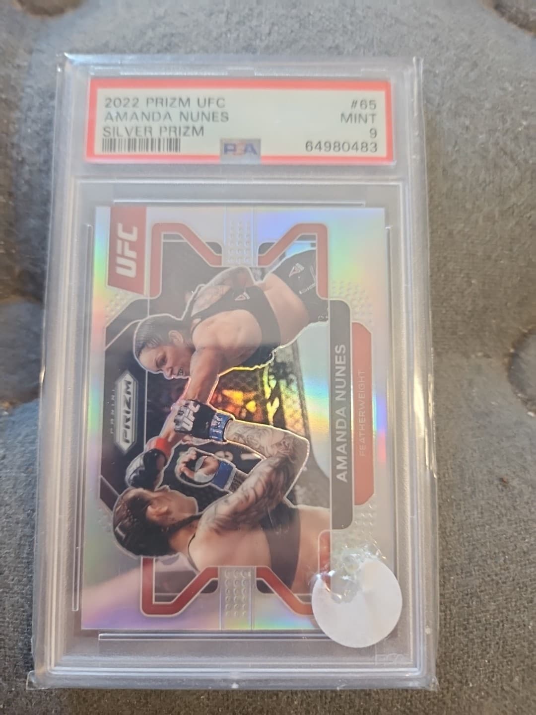 Amanda Nunes trading card