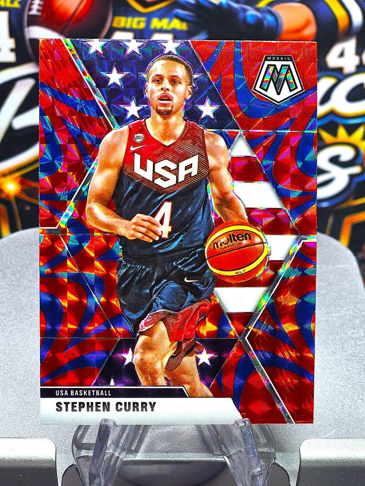 Basketball Stephen Curry 2019 Panini Mosaic 2019 Panini Mosaic