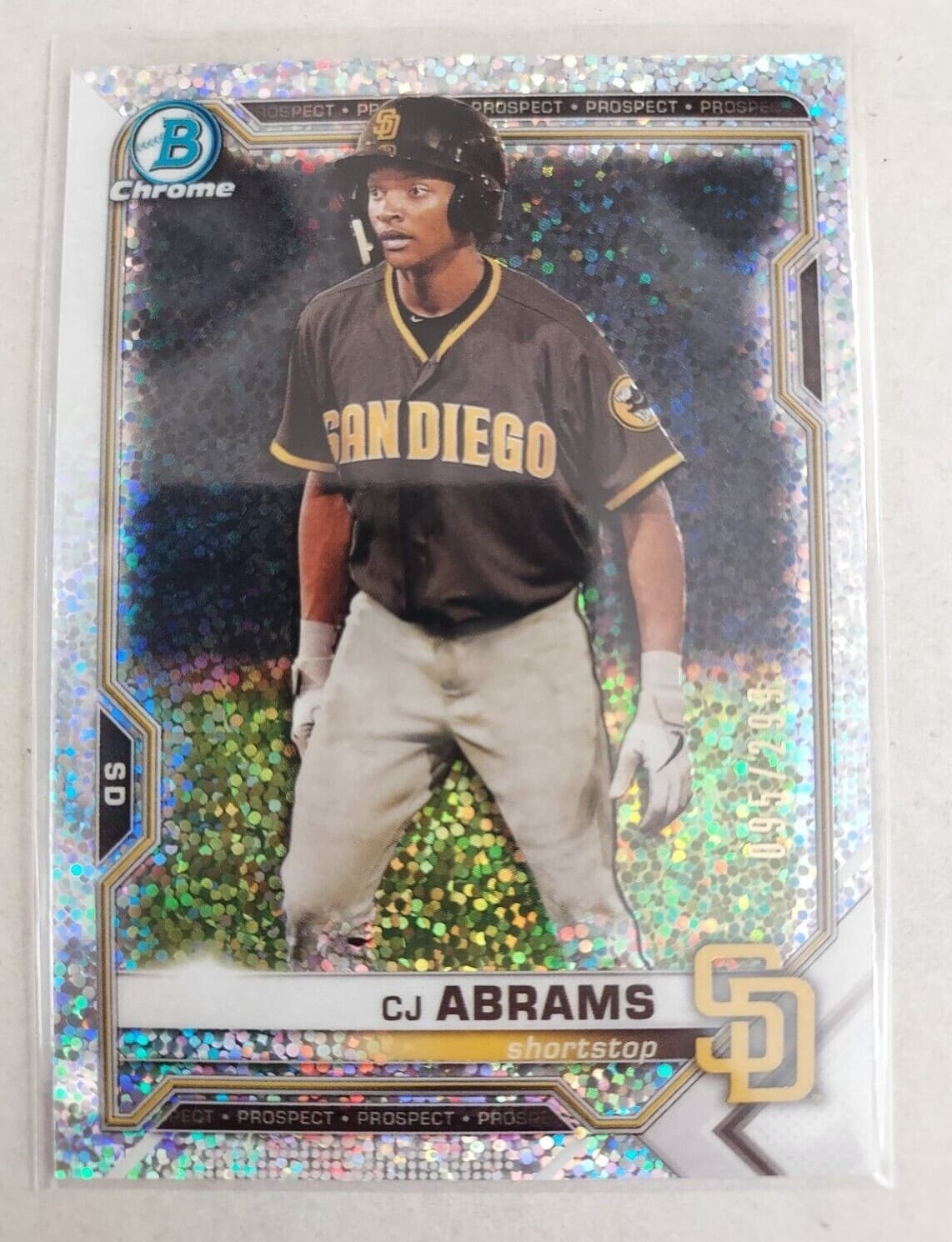 Abrams Speckle 2021 Bowman Chrome 2021 Bowman Chrome