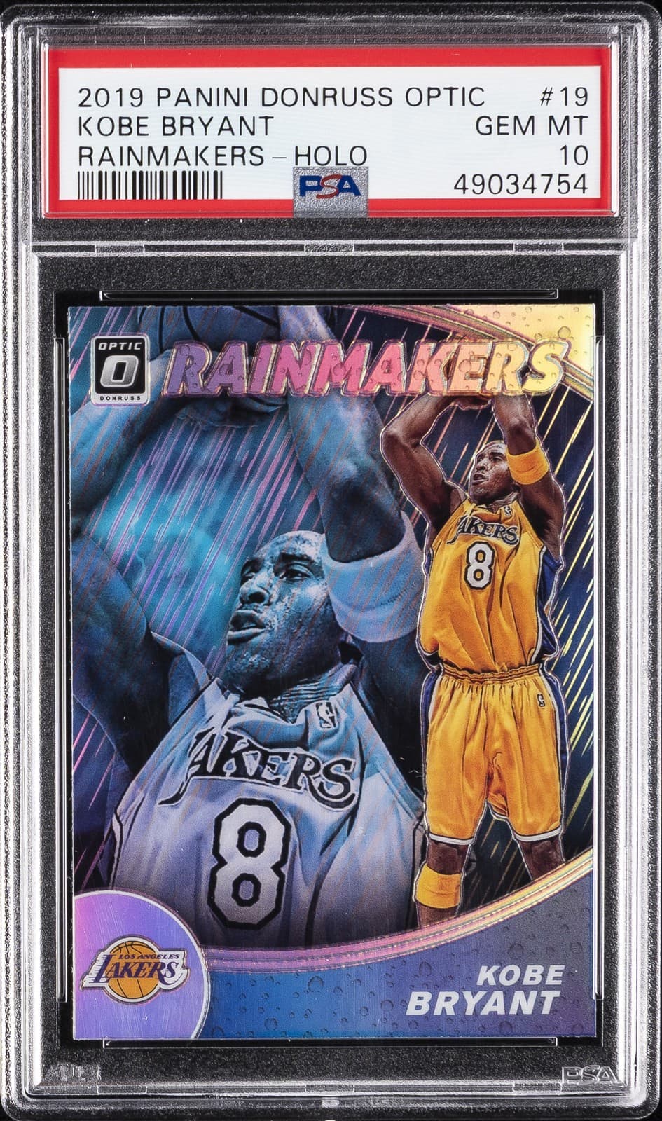 DONRUSS OPTIC RAINMAKERS KOBE 2019 Panini 2019 Panini holo