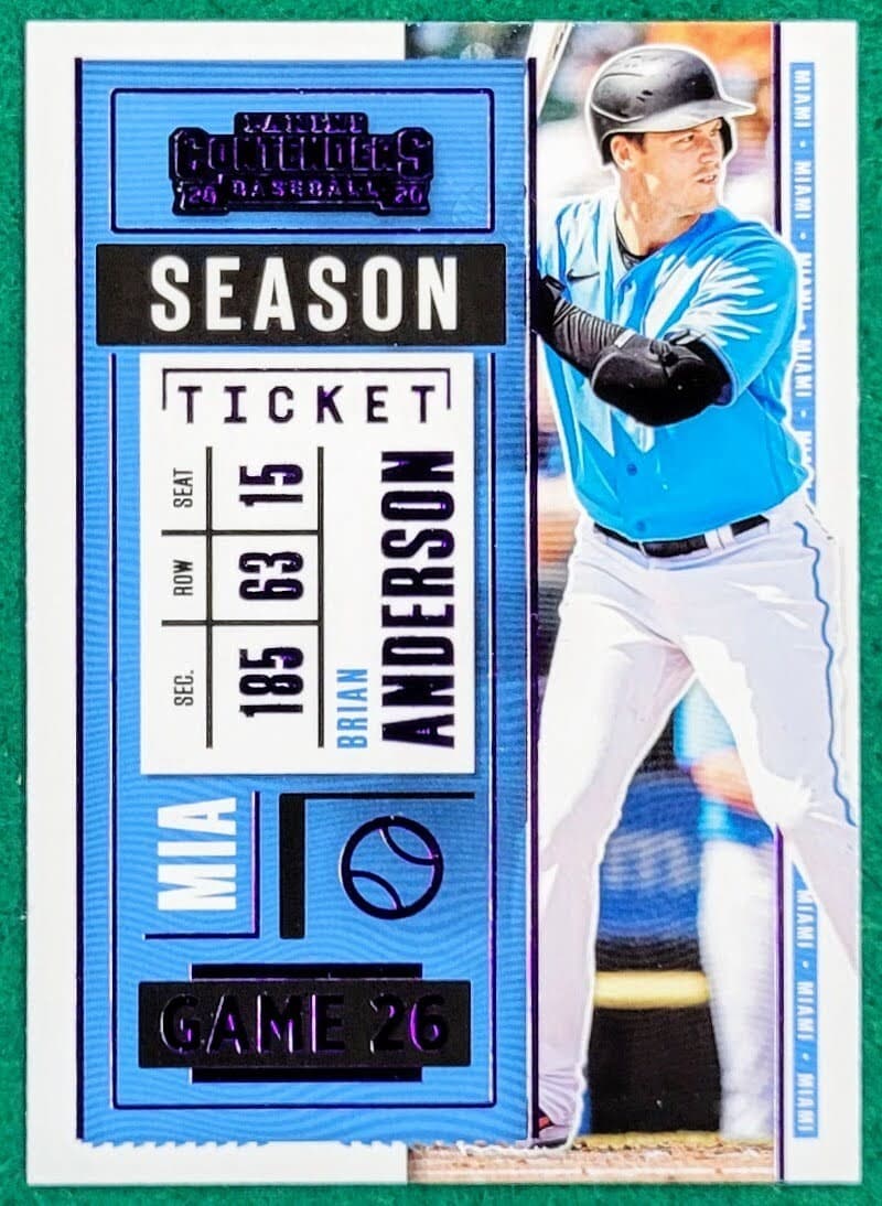 Brian Anderson 2020 Panini Contenders 2020 Panini Contenders