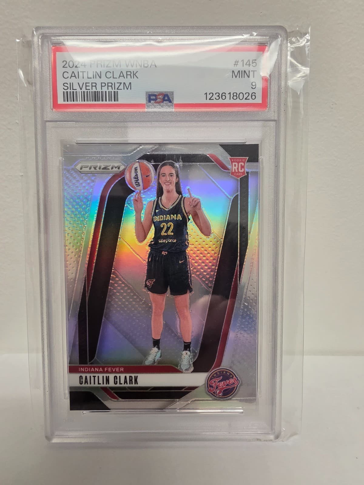 Caitlin Clark Silver 2024 Panini Prizm 2024 Panini Prizm
