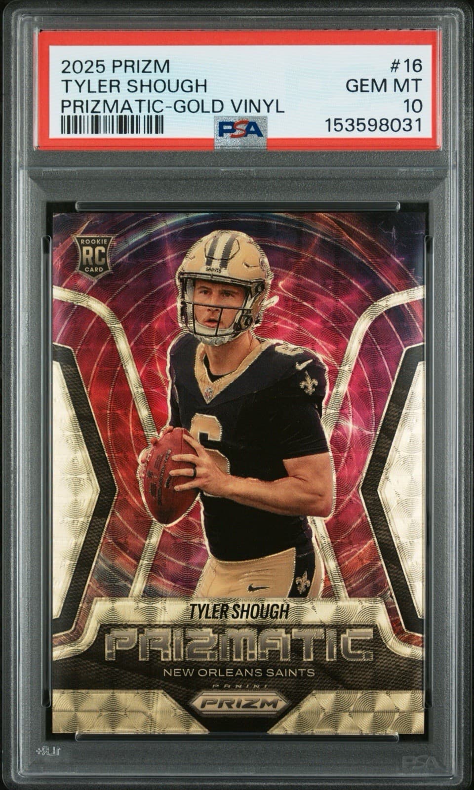 Tyler Shough 2025 panini Panini Prizm