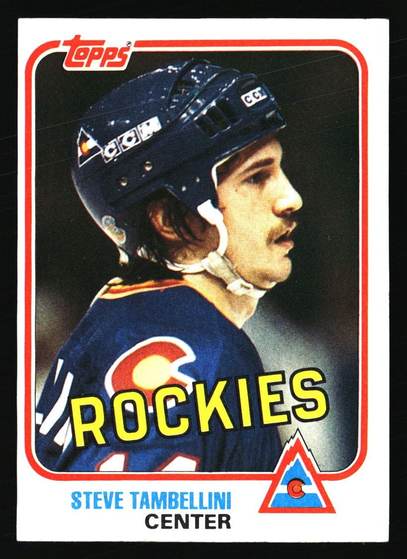 Steve Tambellini 1981 Topps 1981 Topps