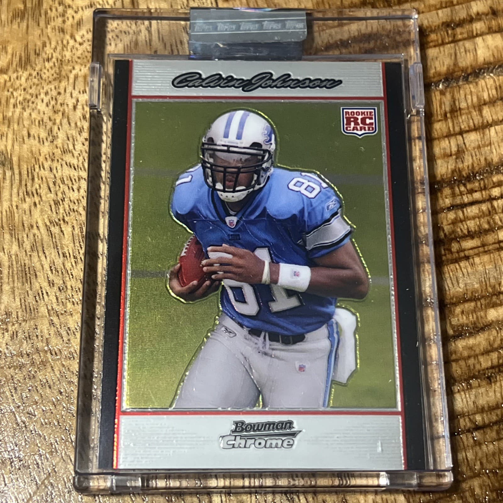 Calvin Johnson Uncirculated 2007 Bowman Chrome 2007 Bowman Chrome