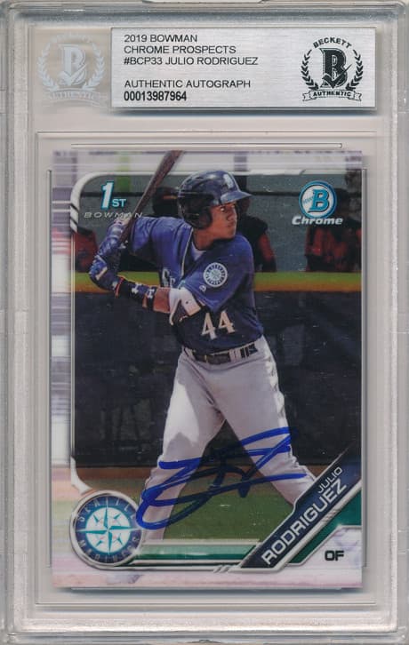 Prospects Julio Rodriguez 2018 Bowman Chrome