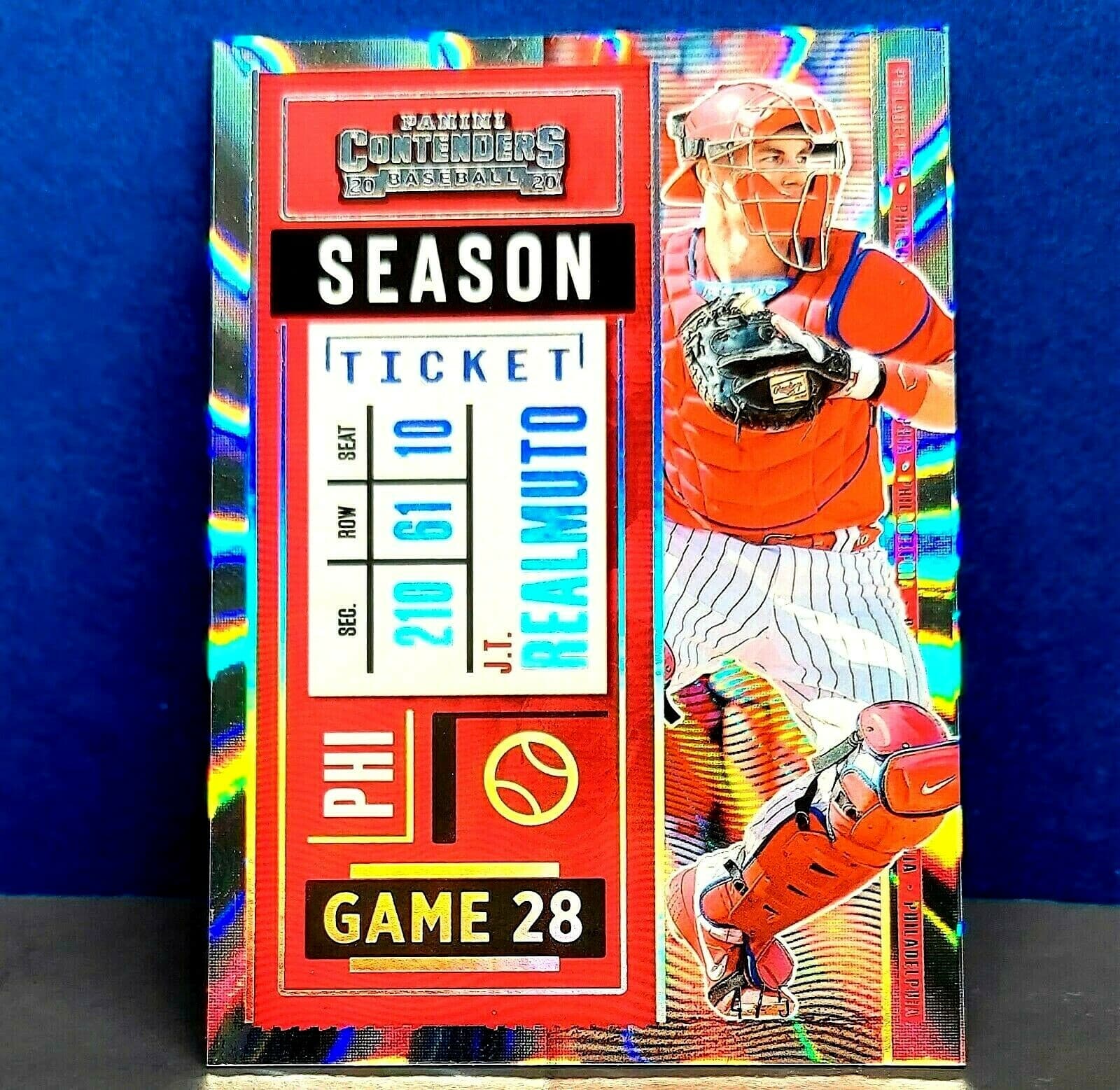 Baseball J.T. JT Realmuto SSP 2020 Panini Contenders 2020 Panini Contenders